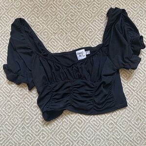 Princess polly black crop